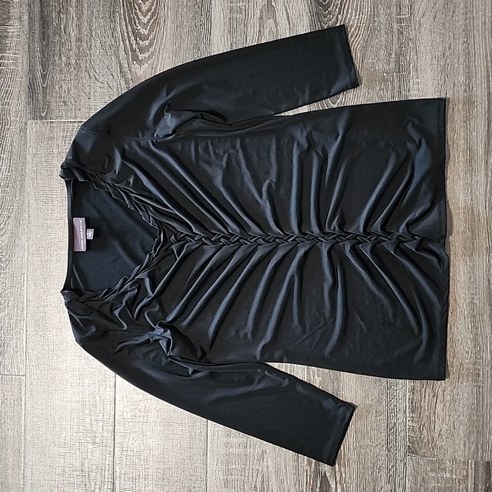 🌴 Dana Buchman detailed front 3/4 sleeve Top 🌴